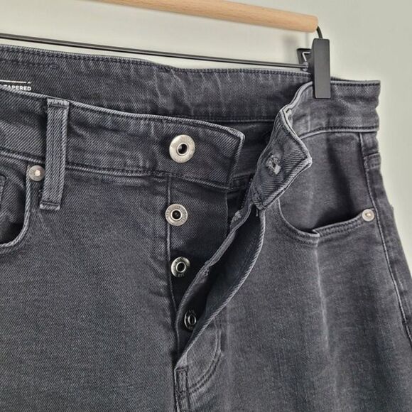 G-Star Raw 3301 Size 32 Straight Tapered Jeans Stretch Black - Picture 6 of 12
